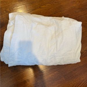 Pottery Barn Belgian Linen Flax Duvet King